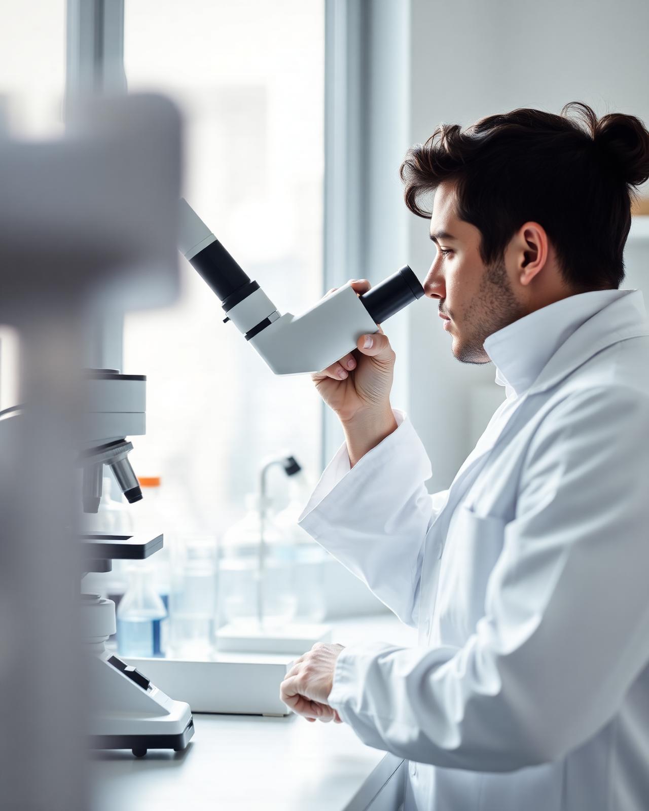 Lifecatch researcher in a pharmaceutical laboratory